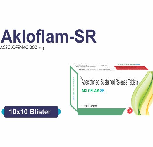 AKLOFLAM - SR product for Pharma Franchise in India