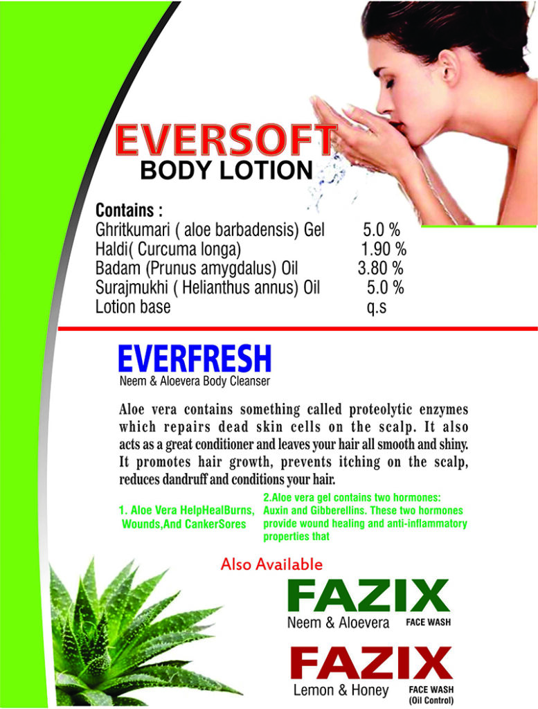 EVERSOFT FACE WASH product for Pharma Franchise in India