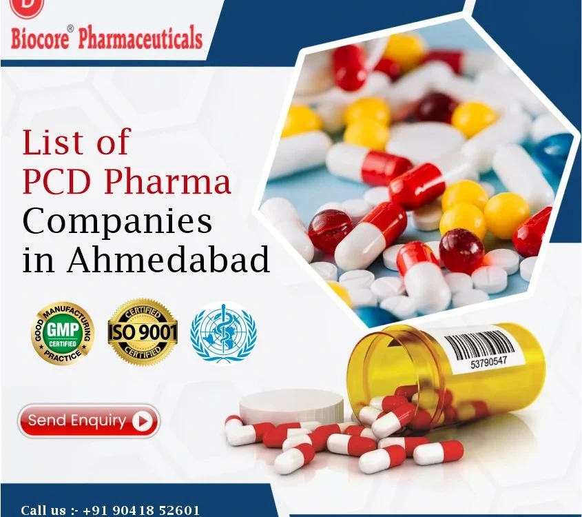 List of PCD Pharma Companies in Ahmedabad