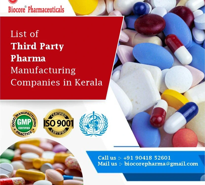 List of Third Party Pharma Manufacturing Companies in Kerala